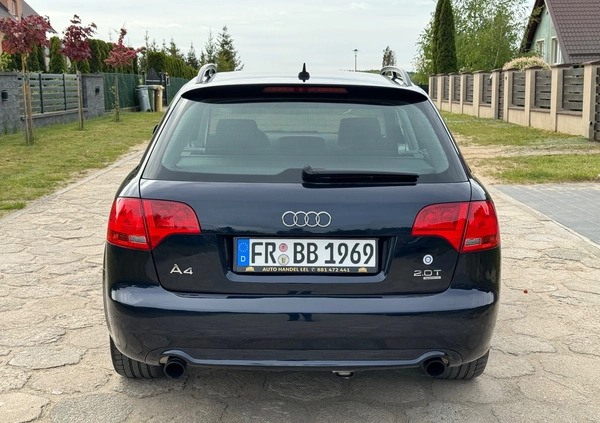 Audi A4 cena 21999 przebieg: 268000, rok produkcji 2006 z Działdowo małe 529